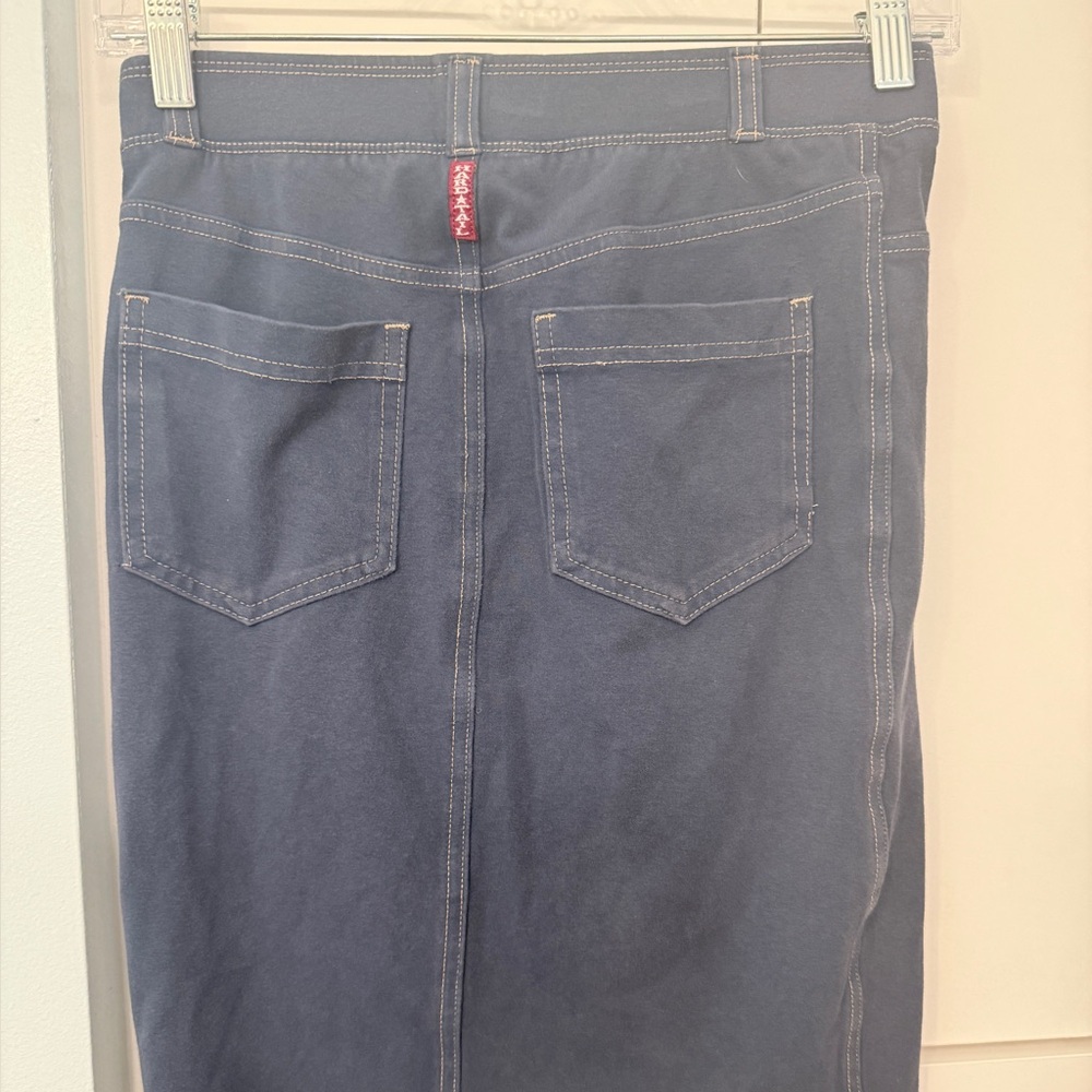 Hard Tail Blue Pencil Skirt